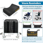 Wheelchair Neck Support Head Positioning Pillow Headrest for Wheelchair Post Surgery Neck Stabilizer Head Positioner Medical Foam Wedge Keep Head Straight Wheelchairs Accessories for Seniors Adults
