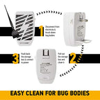 Indoor Bug Zapper Fly Zapper Mosquitos Zapper - Electric Portable Plug in Home Insects Zapper for removes Insects Mosquitos Files Bugs Gnats Moths