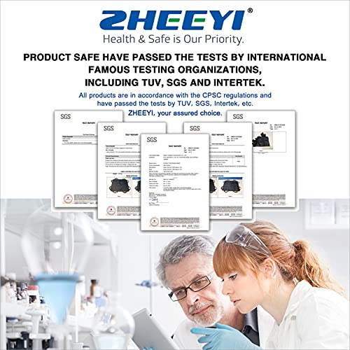 ZHEEYI Positioning Bed Pad with Reinforced Handles 43" x 36" Patient Transfer Sheet Aid Assistant for Body Lifting, Turning, Repositioning, for Elderly, Incontinence, Caregiver, Black