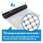 Fencer Wire 7 ft. x 100 ft. Garden & Plant Protective Netting with 3/4" Mesh, Reusable & Doesn't Tangle, Protection Against Bird, Deer and Other Animals, Multiple Choices Available