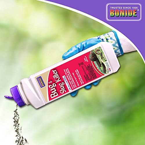 Bonide Captain Jack's Bug & Slug Killer Granules For Insects, 1.5 lb. Long Lasting Protection, For Organic Gardening, Safe for Pets