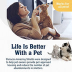 Stelucca Amazing Shields Sofa Protectors from Pets - 6-Pack of 17-Inch x 12-Inch Cat Anti Scratch Furniture Protectors w/Twist Pins - Strong, Clear, Couch Protector - Cat Deterrent Accessories