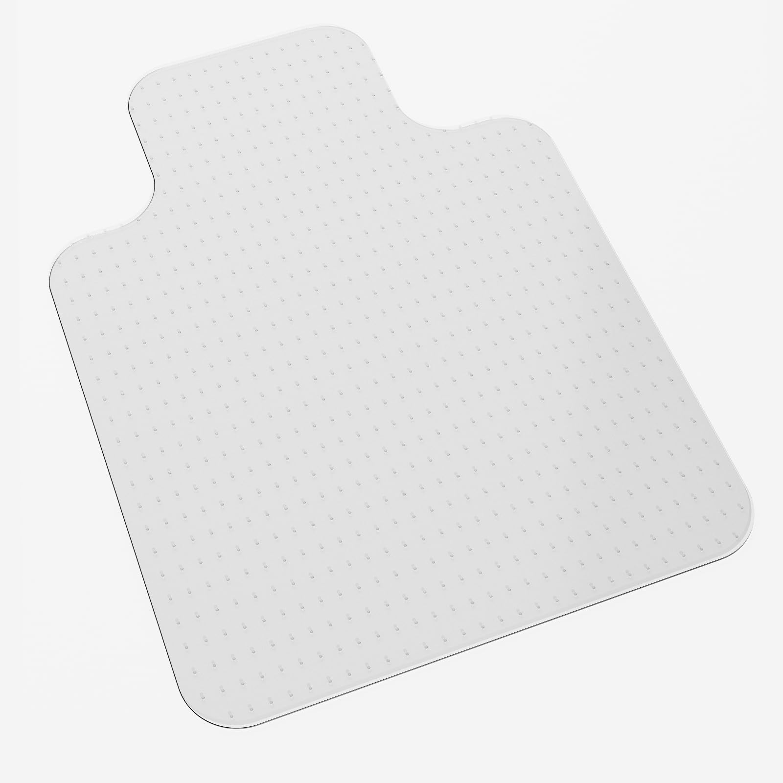 MESHDO Office Chair Mat for Carpet, Desk Chair Mats for Carpet Floors, Clear Rolling Computer Chair Mat with Non-Slip Studded for Home and Office Low Pile Carpets(36" X 48'' X 0.09" with Lip)