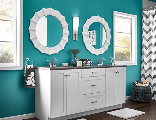 KILZ TRIBUTE Paint & Primer, Interior, Color Sample, True Teal, 8 Ounces