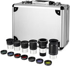 80x600mm AZ Telescope, Travel Telescopes for Adults Astronomy Beginners with 13 Pieces Telescope Accessories Kit