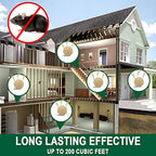TSCTBA Rodent Repellent Indoor and Outdoor, Natural Mouse Repellent, Pest Control, Mice Repellent for House,Peppermint to Repel Mice, Mouse and Rats, New Upgrade and Really Effective - 8 Packs