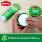 O'Keeffe's Working Hands Hand Cream for Extremely Dry, Cracked Hands, 3.4 Ounce Jar, (Pack 2)