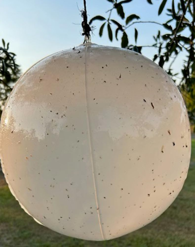 Bug Ball Mosquito Solar Light Ball Replacement Ball, 3 Pack - Odorless Eco-Friendly, Flying and Insect Trap with NO Pesticides or Electricity Needed, Kid and Pet Safe