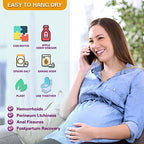 MTASTIC Sitz Bath for Toilet Seat- Soothes Hemorrhoids & Perineum, Suitable for Pregnant Women, Postpartum Care- Collapsible, Soaked Steam Relief of Vaginal/Anal Inflammation