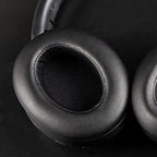 SOULWIT Earpads Cushions Replacement for Sony WH-XB910 XB910N Extra Bass Noise Cancelling Headphones, for Sony WHXB910N Headset, Ear Pads with Soft Protein Leather, Noise Isolation Foam - Black