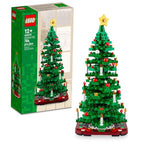 LEGO Christmas Tree Toy Building Set for Kids, Collectible Holiday Home Decor, Tabletop Christmas Tree Gift, Festive Craft Project for Families to Build Together, 2 Building Options in 1 Set, 40573