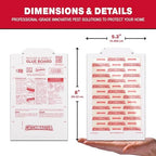Catchmaster Pro Strength Mouse & Insect Glue Boards 60pk Traps Indoor for Home, Adhesive Bug Catcher, Rat & Rodent Sticky Trap, Non Toxic Bulk Pre-Baited Glue Traps, Pet Safe House Pest Control