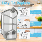 20 Pack Refill Cartridge Compatible with ZEVO Refill, Flying Insect Trap Refill Kit Compatible with Zevo M364A and Max Refill Cartridges, 100% Fit