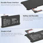 B31N1912 C31N1912 Laptop Battery Replacement for ASUS VivoBook 14 15 E410 E510 L410 L510 E410M E410MA L410MA E410KA E510M E510MA E510KA 11.55V 42Wh