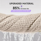 2 Pack Microfiber Hair Towel Wrap for Curly Hair, Super Absorbent Hair Drying Towel for Women, Kids, Hair Care Accessories, Hair Turban for Wet Hair (Grey, Camel)