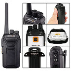Retevis RT27 Walkie Talkies with Earpiece,Two Way Radios Rechargeable,USB Charging VOX Handsfree,2 Way Radio Long Range for Family Road Trip Camping Hiking Skiing(3 Pack)