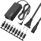 TKDY 19V 3.42A Laptop Charger Adapter, 19V DC Power Supply Compatible with 19 Volts Asus Gateway Toshiba HP Laptop Computer Accessories LG Samsung Monitor JBL Speaker.