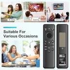BN59-01432A Solar Voice Remote Replacement for Samsung TV Remote with Bluetooth Rechargeable Solar Cell, Compatible with Samsung Neo QLED Smart 8K HDR Ultra HD TVs, VG-TM2360E New 2023 Model, Black