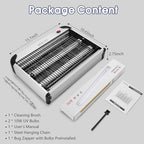Bug Zapper Indoor, Electric Mosquito Zapper, Powerful Fly Insect Killer Repellent Lamp Outdoor Patio, Home Pest Control Bug Catcher Eliminator for Gnat Fruit Fly Moth w/Replacement Bulb (Silver)