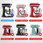 KN256WW Stainless Steel Whisk Attachment for KitchenAid 6 Quart Bowl-Lift Stand Mixer 6-Wire Whip Attachment for Kitchen Aid Accessories