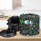 Kitchen Small Appliance Dust Covers Green Leaf Compatible 6 Quart Pressure Cooker Air Fryer Round Cover Protective Cover for Instant for Pot and Extra Accessories Home Decor