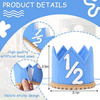 Half Birthday Crown - Crown Hat for Baby Girls/Boys