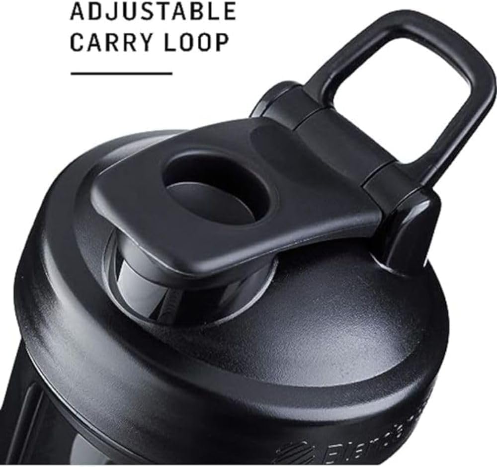 BlenderBottle Classic V2 Shaker Bottle Perfect for Protein Shakes and Pre Workout, 20-Ounce, Pebble Grey
