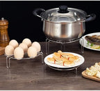 Steamer Basket for Instant Pot Pressure Cookers Pots Accessories Steamer Basket with Egg Steamer Rack Steamer Divider (Steamer Basket)