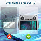 Skyreat Anti-Glare Matte Screen Protector For DJI Flip/Mini 4 Pro/Mini 3 / Air 3s Drone Accessories with DJI RC/RC 2 Remote Controller (2 Pack)