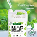 Mighty Mint Mouse Repellent Pouches & Rodent Repellent Gallon Bundle