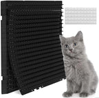 12 Pack Black Cat Spike Mat - 16" x 13" Scat Mat for Cats with 1" Spike is A Perfect Cat Scat Mat for Indoor & Outdoor Cat Repellent to Deter Feral Cats & Dogs