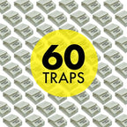 S&T INC. Insect Traps, Brown Recluse, Hobo Spiders, Black Widows, White, 60 Count