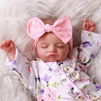 BABESIDE Lifelike Reborn Baby Dolls Girl - 20 Inch Realistic Newborn Baby Dolls with Poseable Body, Real Life Baby Dolls with Accessories for 3+ Year Old Girls Gifts, Pretend Play, Collection