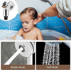 Sprayer Head for Shampoo Bowl Side Control Button Sprayer Head for Pedicure Chair Spa, Sink Replacement Sprayer Head Part with Stainless Steel Filter Nozzle for Salon Hairdressers Barber Shop