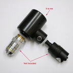 Microscope Accessories Kit Monocular Coaxial Digital Microscope Adapter 26mm RMS 20.23mm Lens Adapter Microscope Slides (Color : M26)