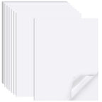 Printable Sticker Paper for Inkjet Printer, 40 Sheets 8.5"x11'' Matte Sticker Printer Paper Full Sheet Labels for Laser/Inkjet Printers, Letter Size