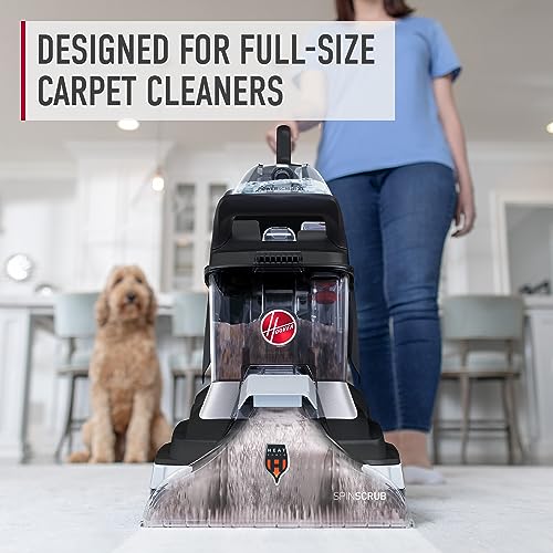 Hoover 64 oz Everyday Carpet Cleaner Solution, for Carpet and Upholstery, Deep Cleaning Carpet Shampoo, Remove Dirt and Grime, Fresh Meadows Scent, White, AH31924