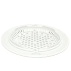 WG1048E White Pool Main Drain Cover Replacement Compatible with WG1048E for Suction and Dual Outlet Cover Replacement for Pools