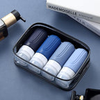 Travel Bottles for Toiletries, Tsa Approved 2oz Travel size Bottles, BPA Free Leak Proof Travel Toiletry Containers, Refillable Travel Accessories with Toiletry Bag for Shampoo Liquid (4 Pack)