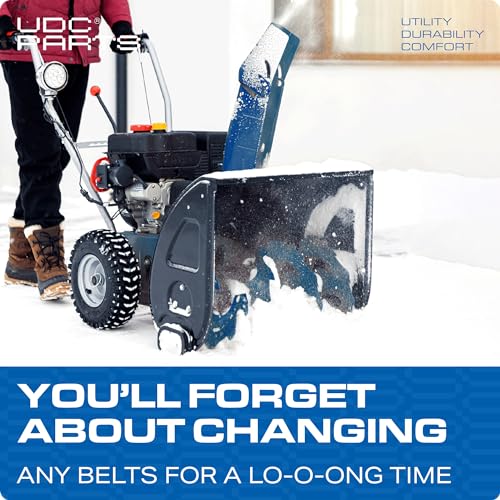 UDC Parts Snow Blower Auger Belt 47846 / Aramid Cord / 114.00 inches/for Craftsman 48624837 48624838 Snow Thrower