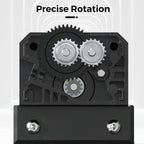 Official Creality Ender 3 V3 SE Extruder Stepper Motor, 42-26 Stepper Motor 3D Printer Extruder Motor 0.84A 12 Teeth Round Shaft, Sprite Extruder Motor for Ender 3 S1/3 S1 Pro/3 S1 Plus/5 S1/3 V3 KE