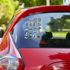 20 Pcs Stickers Packs What Aesthetic We Vinyl Do Decal in Colorful The Shadows Sticker Waterproof for Water Bottle Laptop Computer Phone Luggage Car Skateboard Bumper, 8.5'' x 11''