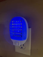 Bug Zapper Indoor, Fly Trap for Indoors, Electronic Mosquitoes Killer Mosquito Zapper with Blue Lights for Living Room, Home, Kitchen, Bedroom, Baby Room, Office(4 Packs)