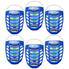 6 Packs Bug Zapper, Fly Zapper Electric Indoor, Mosquito Killer, Fly Killers, Fly Zapper Indoor, Insect Killer Electric, Fruit Fly Trap Kitchen, Fly Trap Indoor, Fly Trap Killer