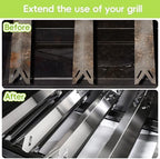 Grills Parts kit for Cuisinart 2556 2456 GAS1456ASO GAS1456BSO GAS2556AS GAS9456AS Grill, Heat Tents and Grill Burner Replacement Parts for Cuisinart Gas Grill GAS0565AS GAS9456ASO GAS9456ASO