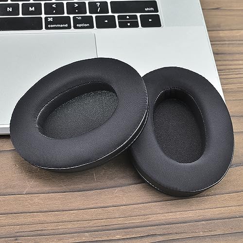 Adhiper Replacement Ear Pads for Sony WH-1000XM3 (WH1000XM3) Noise Canceling Headphones, Upgraded Cooling Gel Earpads Cushions with Softer Protein Leather, Noise Isolation Memory Foam(Black)