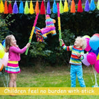 32-inch pinata sticks,pinata sticks that won't break,the quality is veryvery hard.kids can enjoy playing at the pinata party without worrying about it getting damaged.Pinata sticks kids love