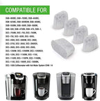 24 Packs Charcoal Water Filters Compatible with Cuisinart Coffee Filter Replacement Coffee Maker