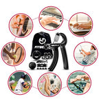 FITBEAST Grip Strengthener Forearm Strengthener Hand Grips Strengthener Kit - 5 Pack Adjustable Resistance