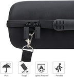 co2CREA Hard Travel Case Replacement for JBL Charge 4 / Charge 5 Waterproof Bluetooth Speaker (Black Case)